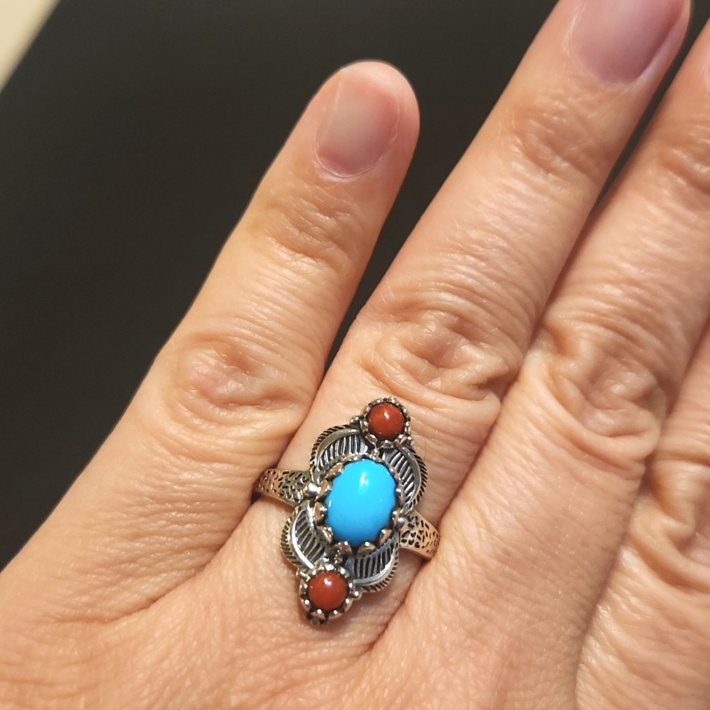 ✨️NEW Genuine Sterling Silver & Sleeping Beauty Ring (Specialty)